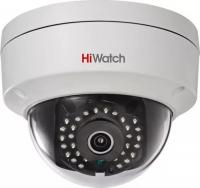Камера наружного наблюдения IP Hikvision HiWatch DS-I122 6-6мм цветная корп.:белый
