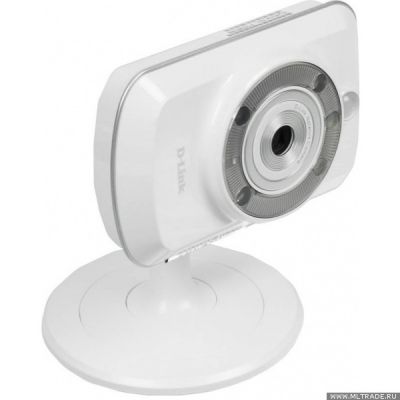 Видеокамера IP D-Link DCS-942L 3.15-3.15мм цветная корп.:белый 